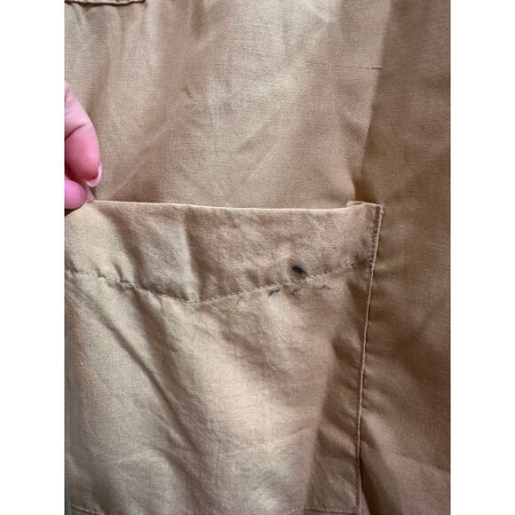 Vintage lightweight khaki coveralls size 3x - Picture 8 of 12